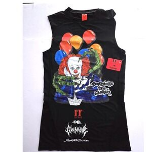 Civil Regime IT Movie Sleeveless Compression‎ Shirt  Small